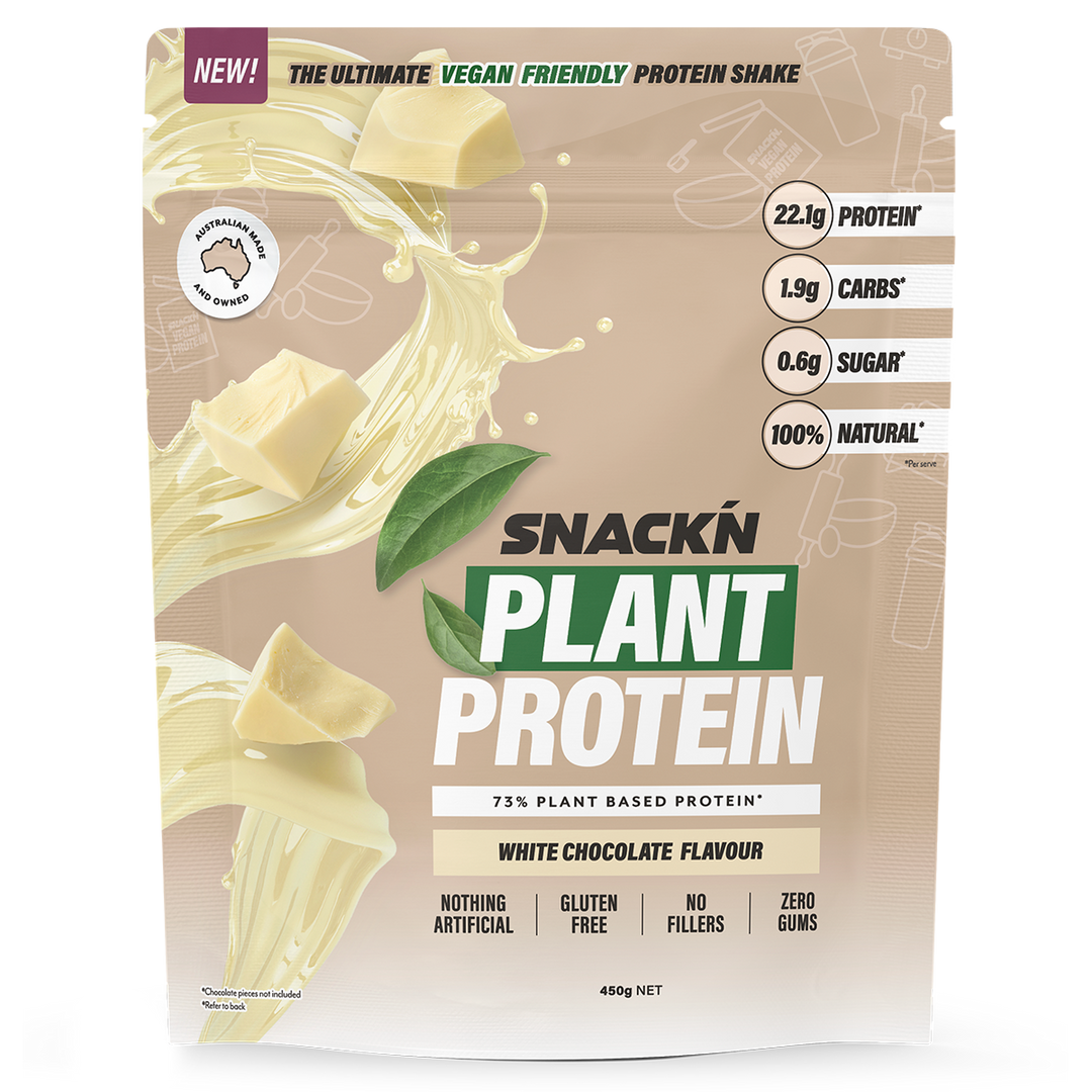 Snackn Plant Protein White Chocolate Flavour, 450g