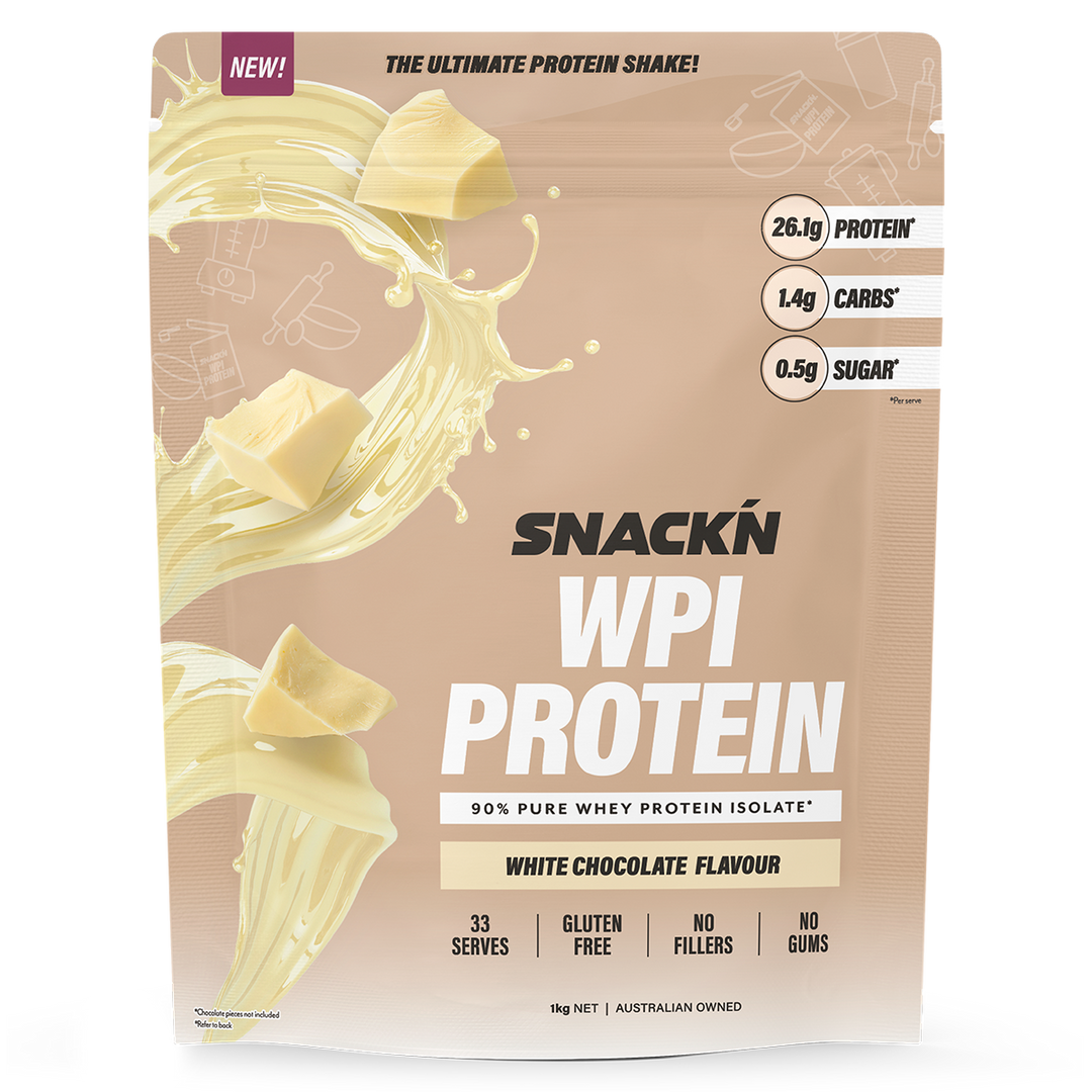 Snackn WPI Protein White Chocolate Flavour, 1Kg