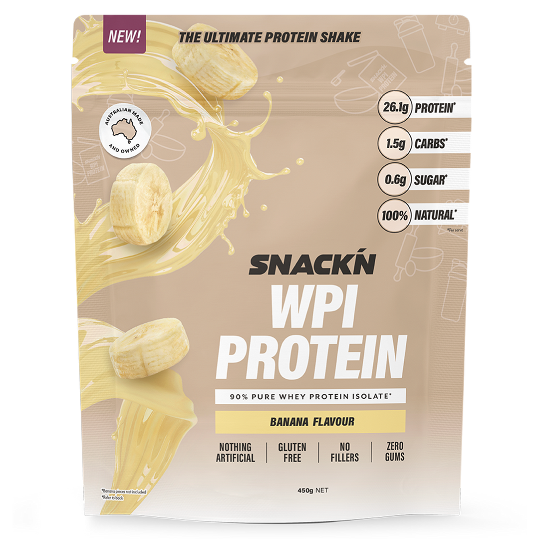 Snackn WPI Protein Banana Flavour, 450g