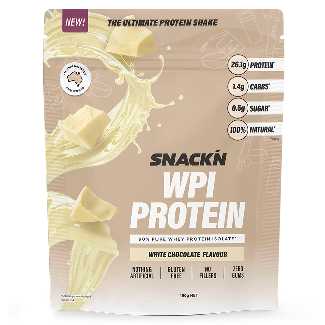 Snackn WPI Protein White Chocolate Flavour, 450g