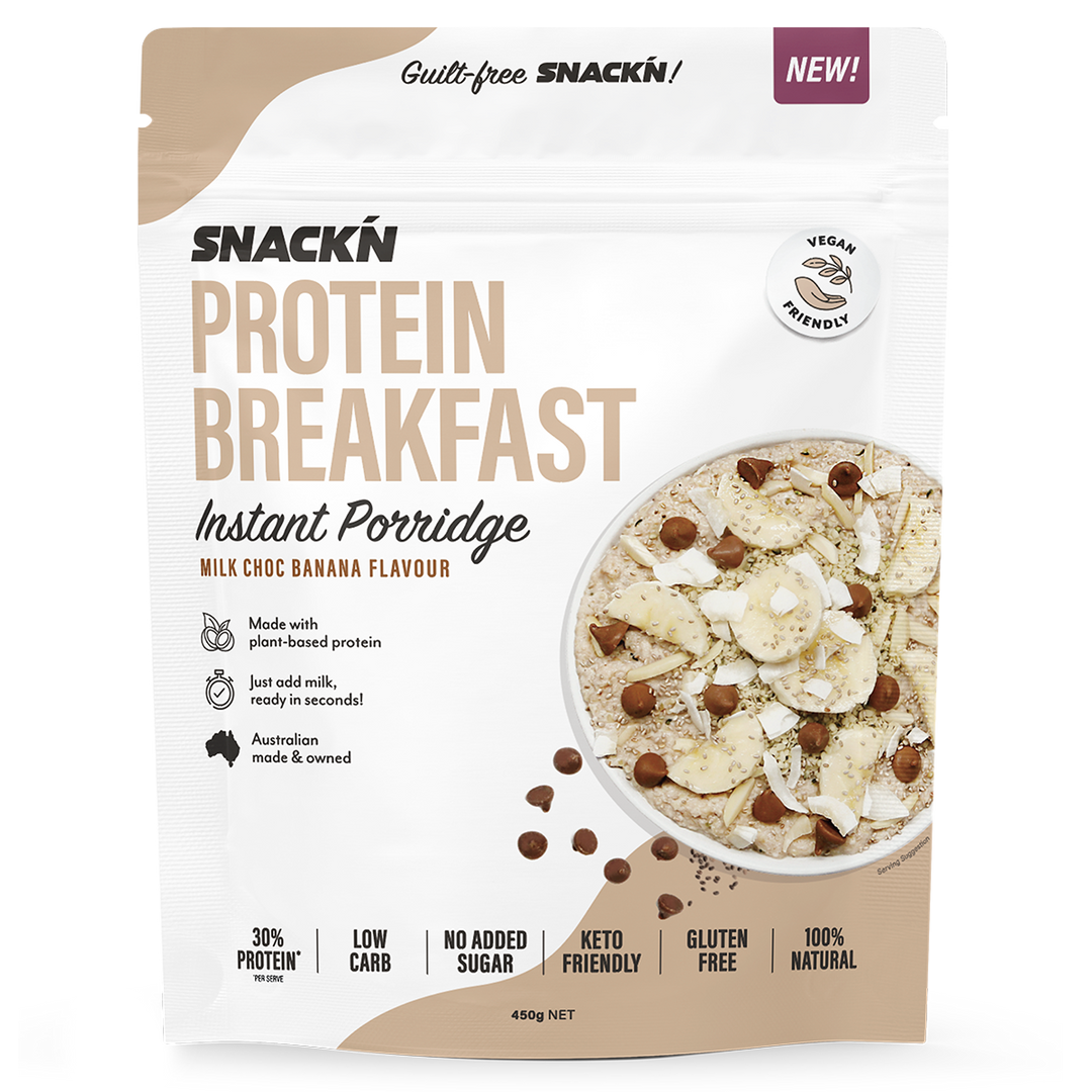 Snackn Instant Porridge Milk Chocolate Banana Flavour, 450g