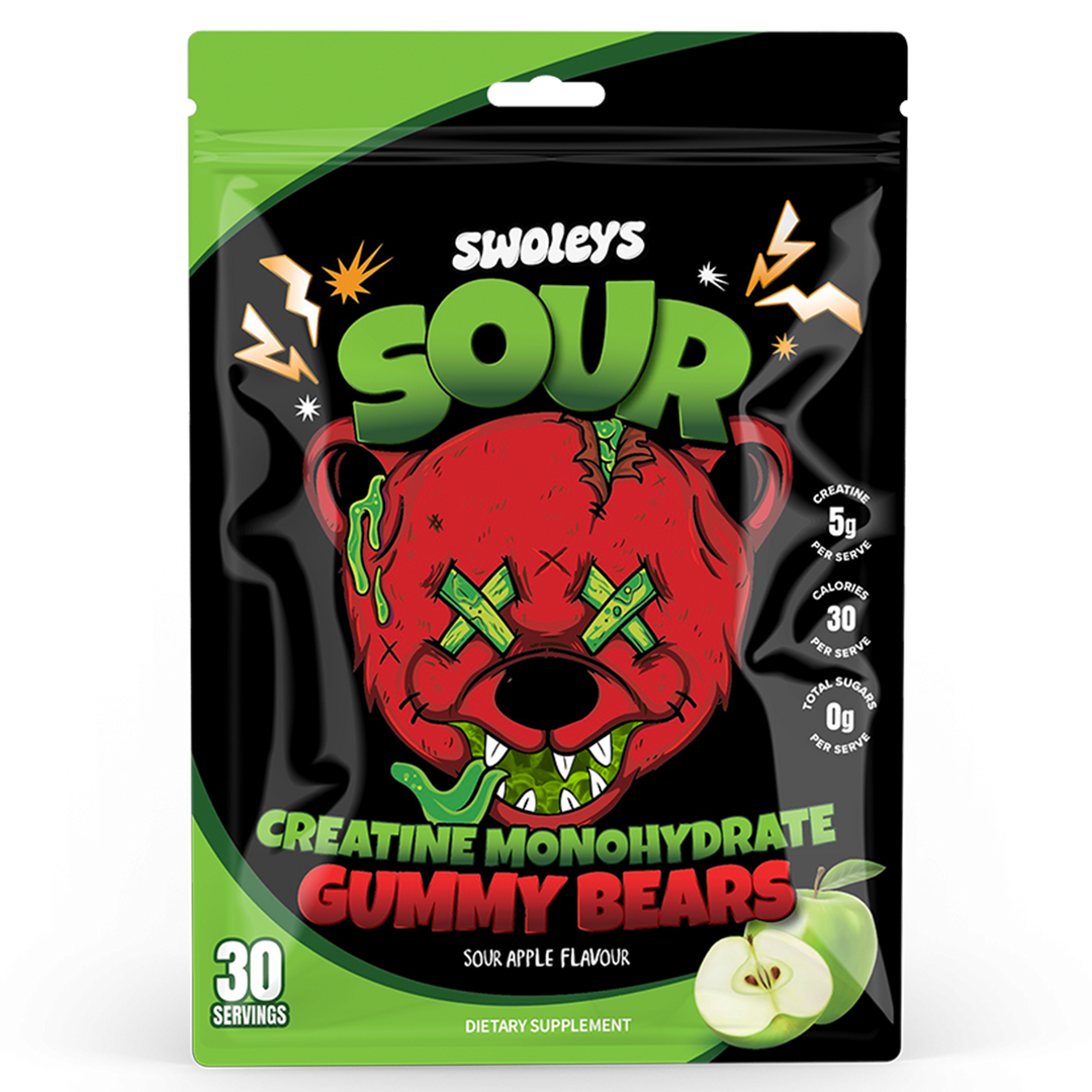 Swoleys Sour Creatine Gummy Bears