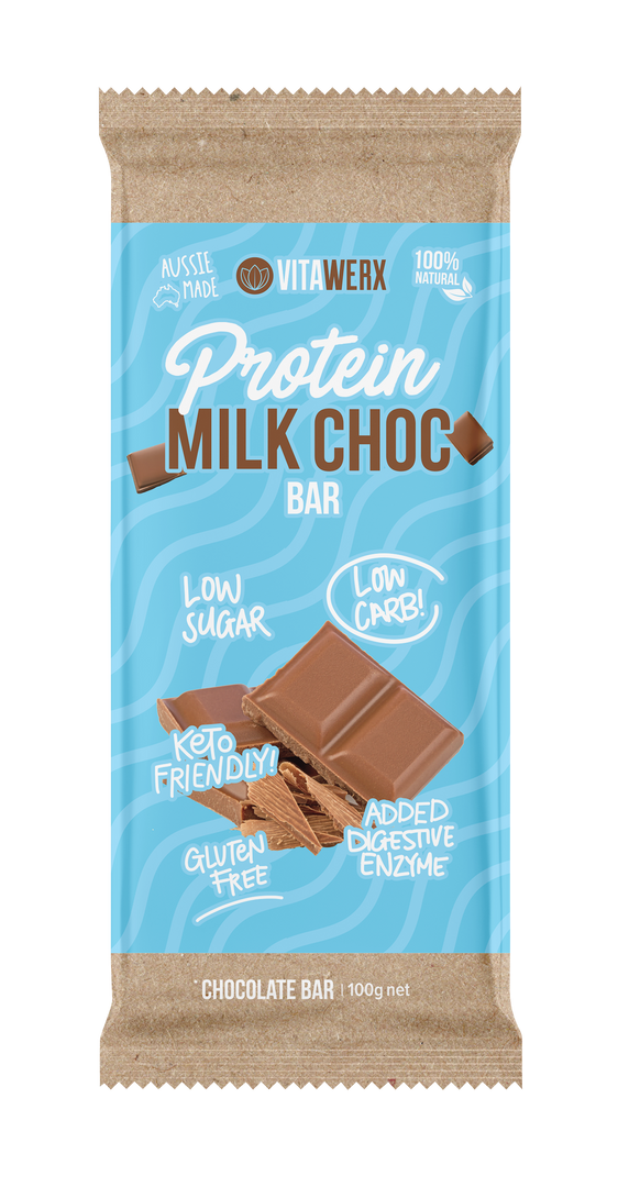 Vitawerx Milk Chocolate Bar 100g