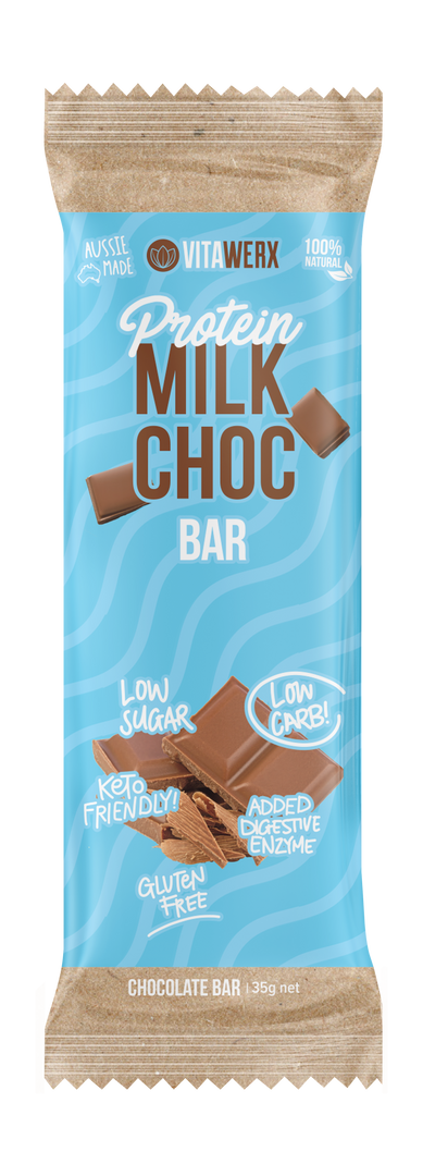 Vitawerx Milk Chocolate Bar 35g