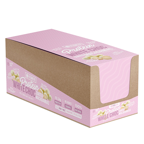 Vitawerx Protein White Chocolate Coated Nuts