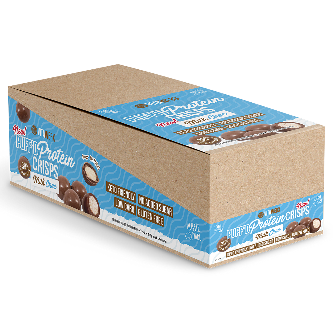 Puff'd Protein Crisps