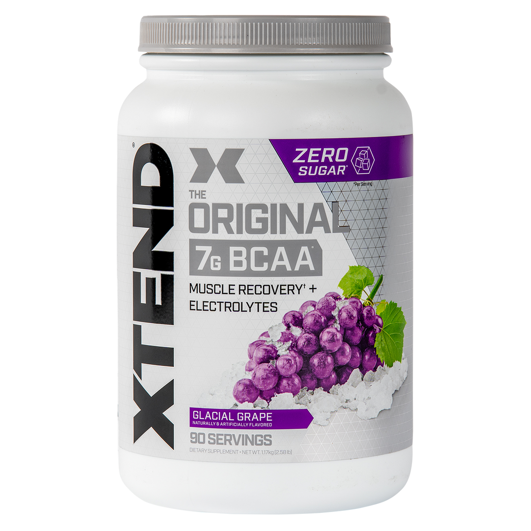 Xtend BCAA's Glacial Grape Flavour. 90 Servings