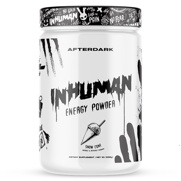 Afterdark InHuman Snowcone Pre Workout, 20 Serves