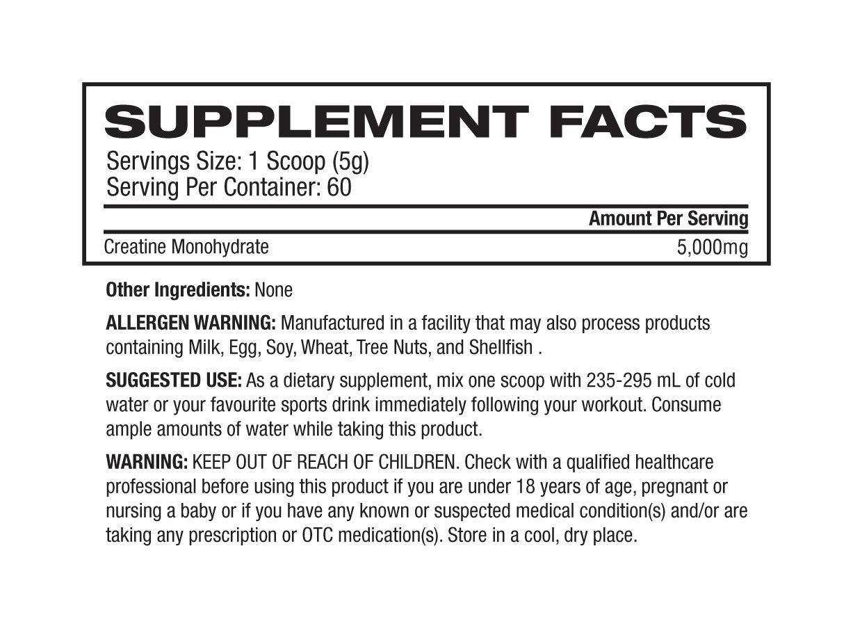 Nutritional Information Image
