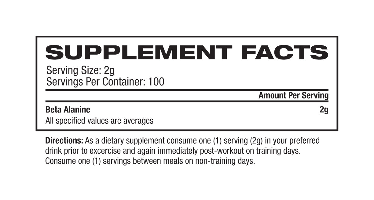 Nutritional Information Image