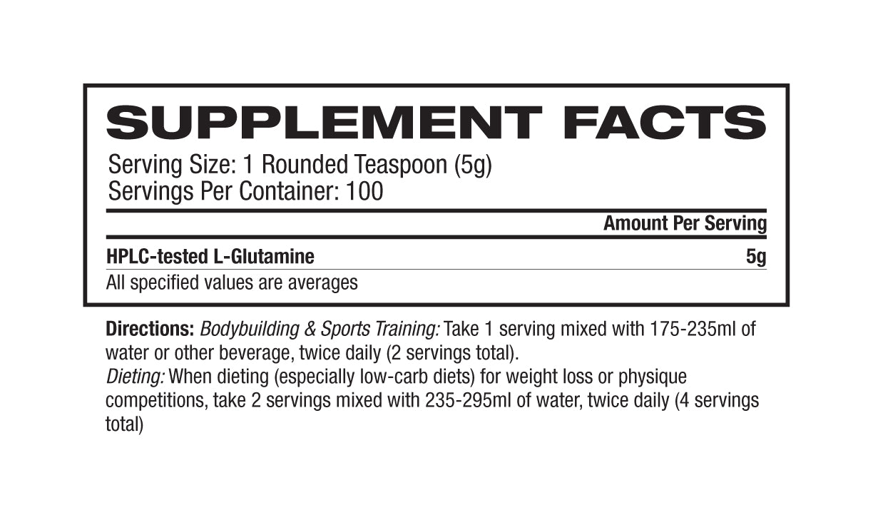 Nutritional Information Image