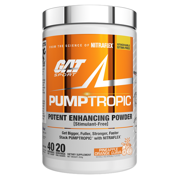 Gat Sport Pump Tropic Pineapple Apple Orange Guava, 40 Serves