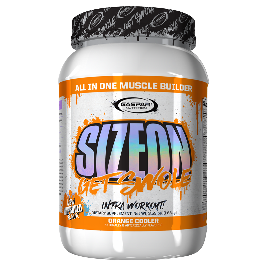 Gaspari Nutrition Size On Intra Workout Orange Cooler, 1.63kg