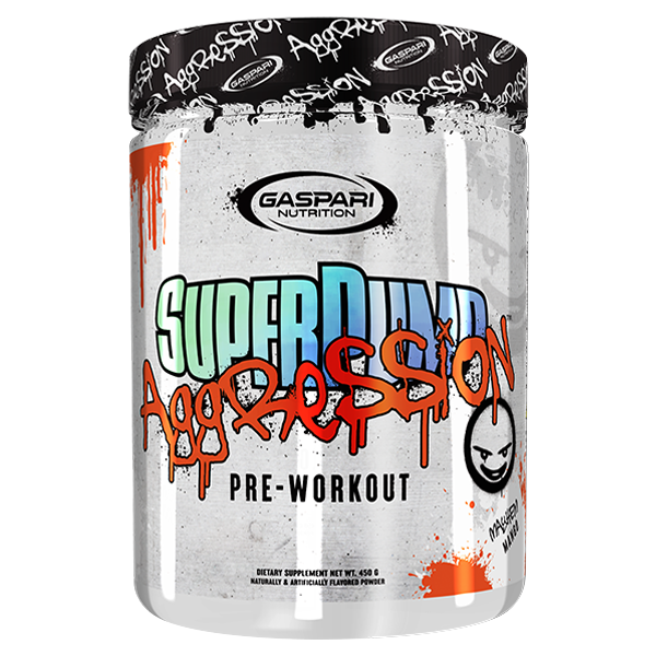Gaspari Nutrition Super Pump Agression Pre Workout Mayhem Mango Flavour. 25 Serves