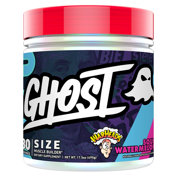 Ghost Size V2 Creatine Warheads Watermelon Flavour. 30 Serve Tub