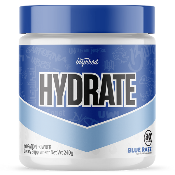Inspired Hydrate Blue Razz Hydration Tub