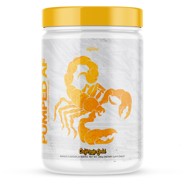 Inspired Pumped AF California Gold Pump Formula Tub