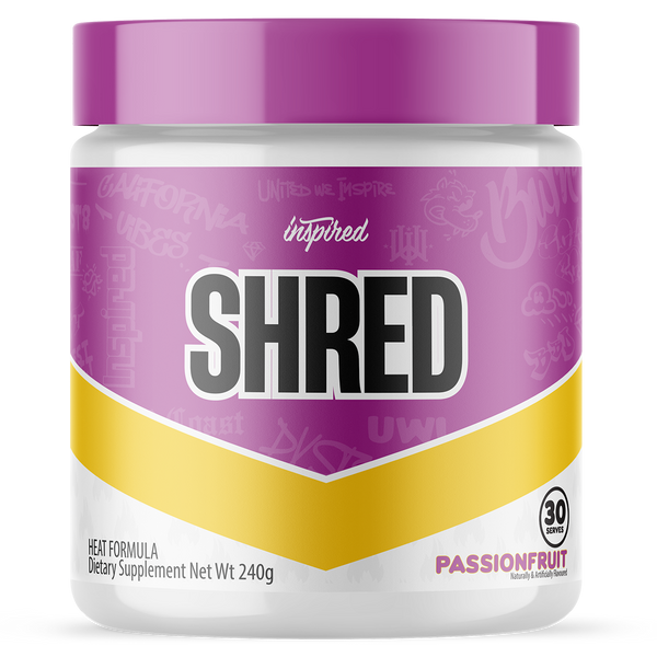 Inspired Shred Passionfruit Fat Burner Tub