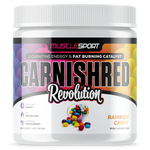 Musclesport Carnishred Fat Burner Rainbow Candy 120g Tub
