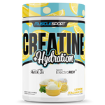 Musclesport Creatine + Hydration Lemon Italian Ice 300g Tub