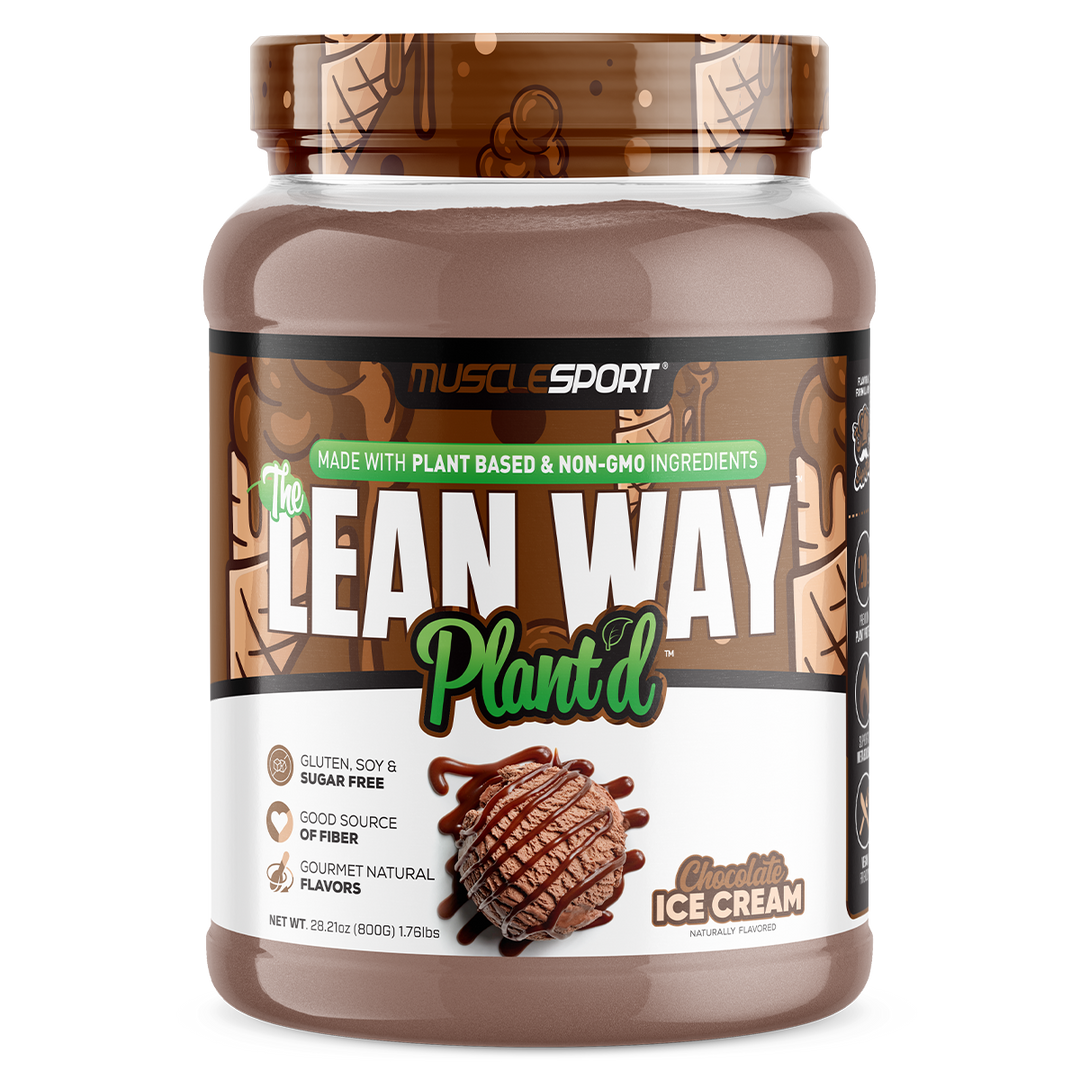 Musclesport The Lean Way Plant'd Protein Chocolate 2lb Tub
