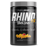 Musclesport Rhino Black V2 Mango Mania Pre Workout 460g Tub