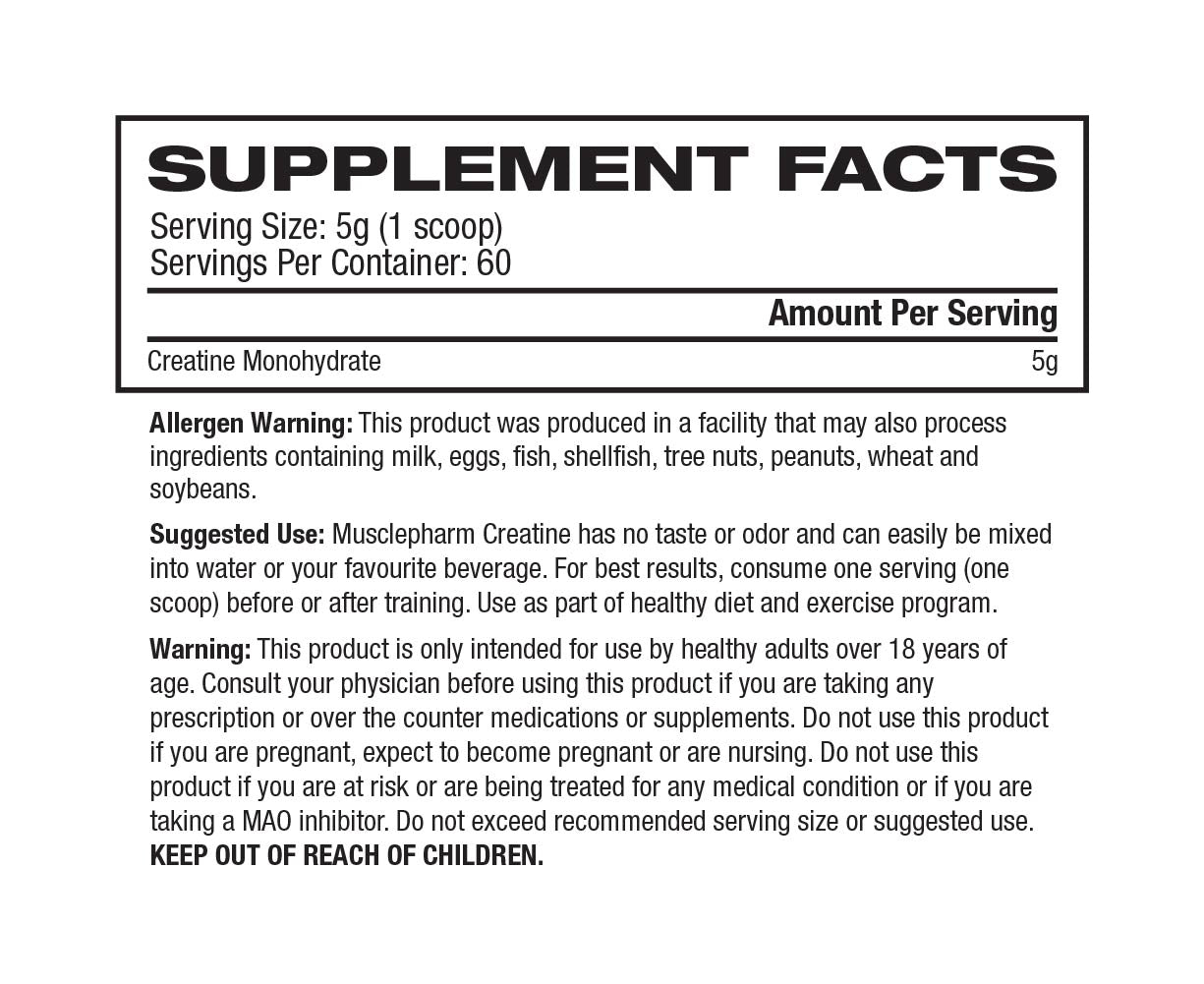 Nutritional Information Image