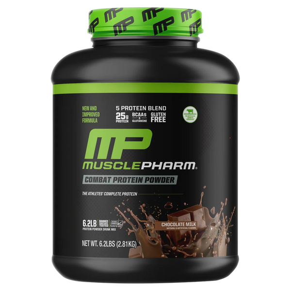 MusclePharm Combat Sport Chocolate Protein 6.2lb Tub