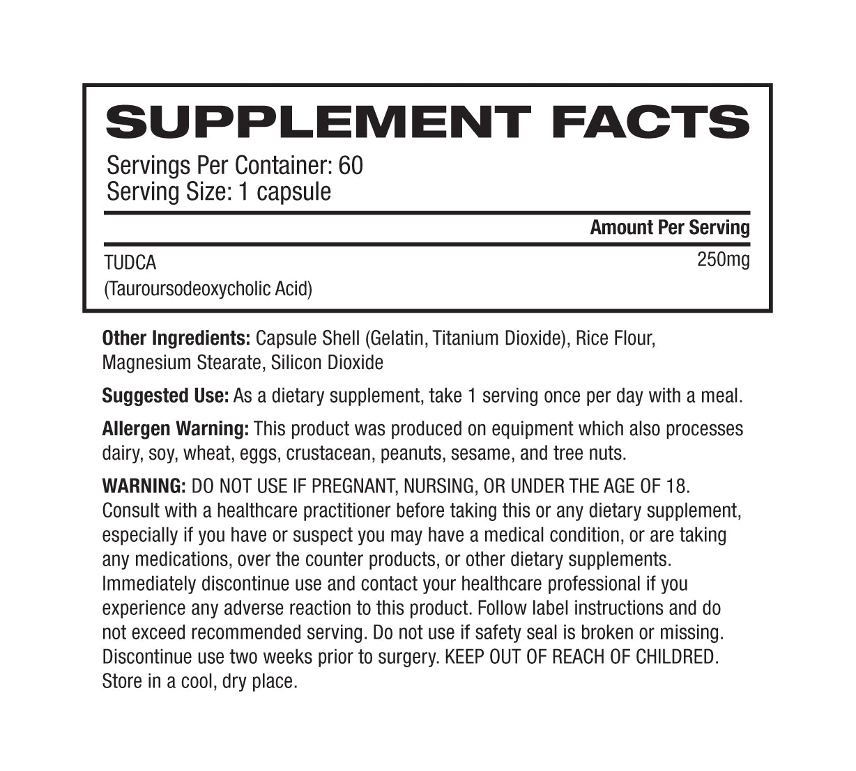 Nutritional Information Image