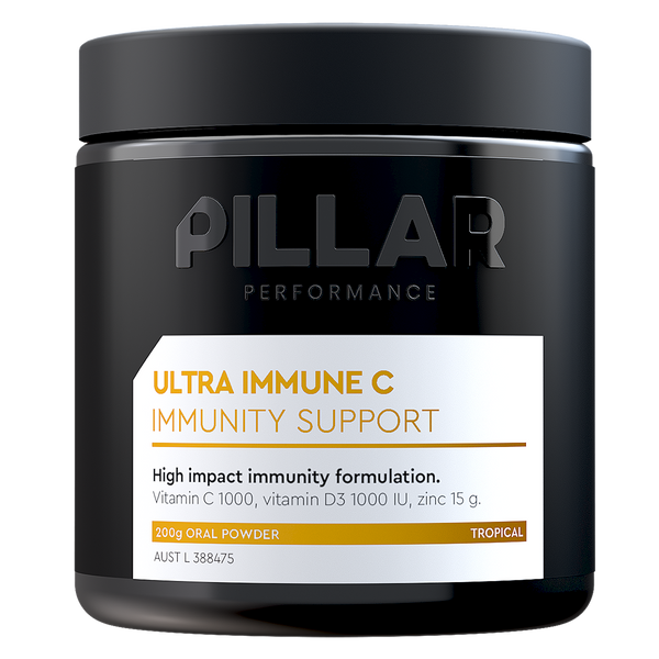 Pillar Ultra Immune C Immunity Support Tropical Flavour 200g Oral Powder