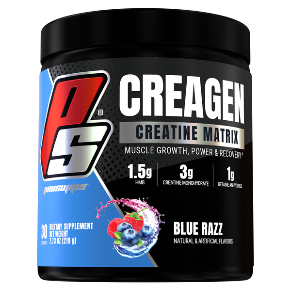 Prosupps Creagen Creatine Blue Raspberry Flavour 30 Serves