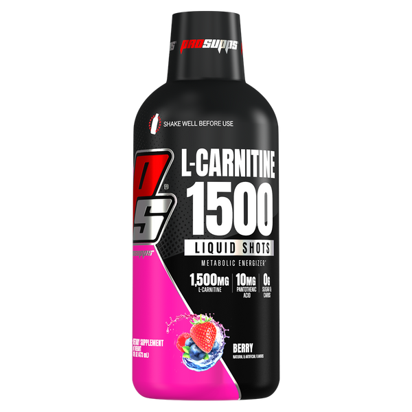 Prosupps L-Carnitine 1500 Liquid Shots Berry Flavour 31 Serves