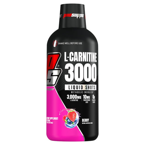 Prosupps L-Carnitine 3000 Liquid Shots Berry Flavour 31 Serves