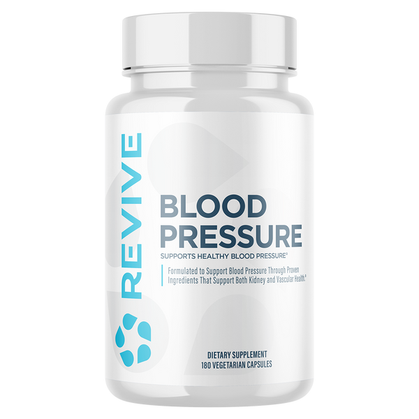 Revive Blood Pressure, supports healthy blood pressure. 180 Capsules