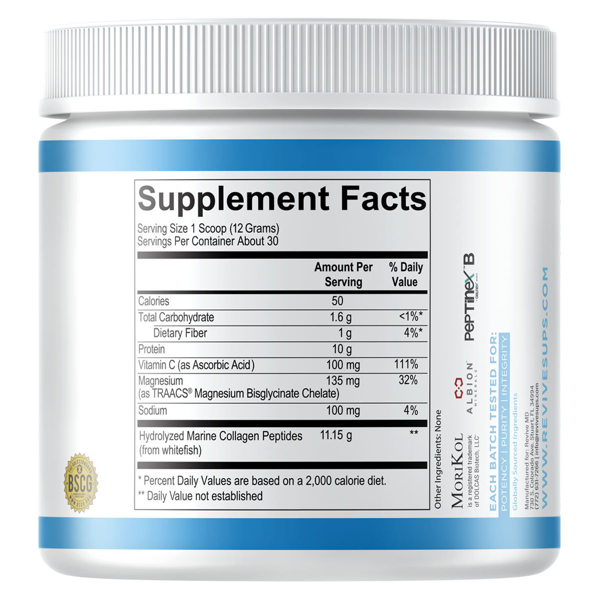 Nutritional Information Image