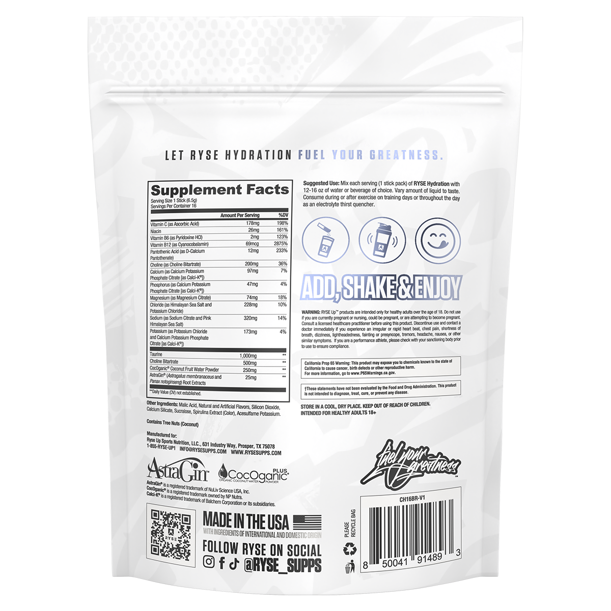 Nutritional Information Image