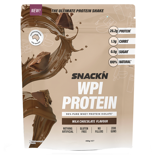 Snackn WPI Protein Milk Chocolate Flavour, 450g