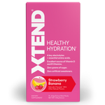 Xtend Healthy Hydration Stick Pack Strawberry Banana Flavour. 15 Serves total