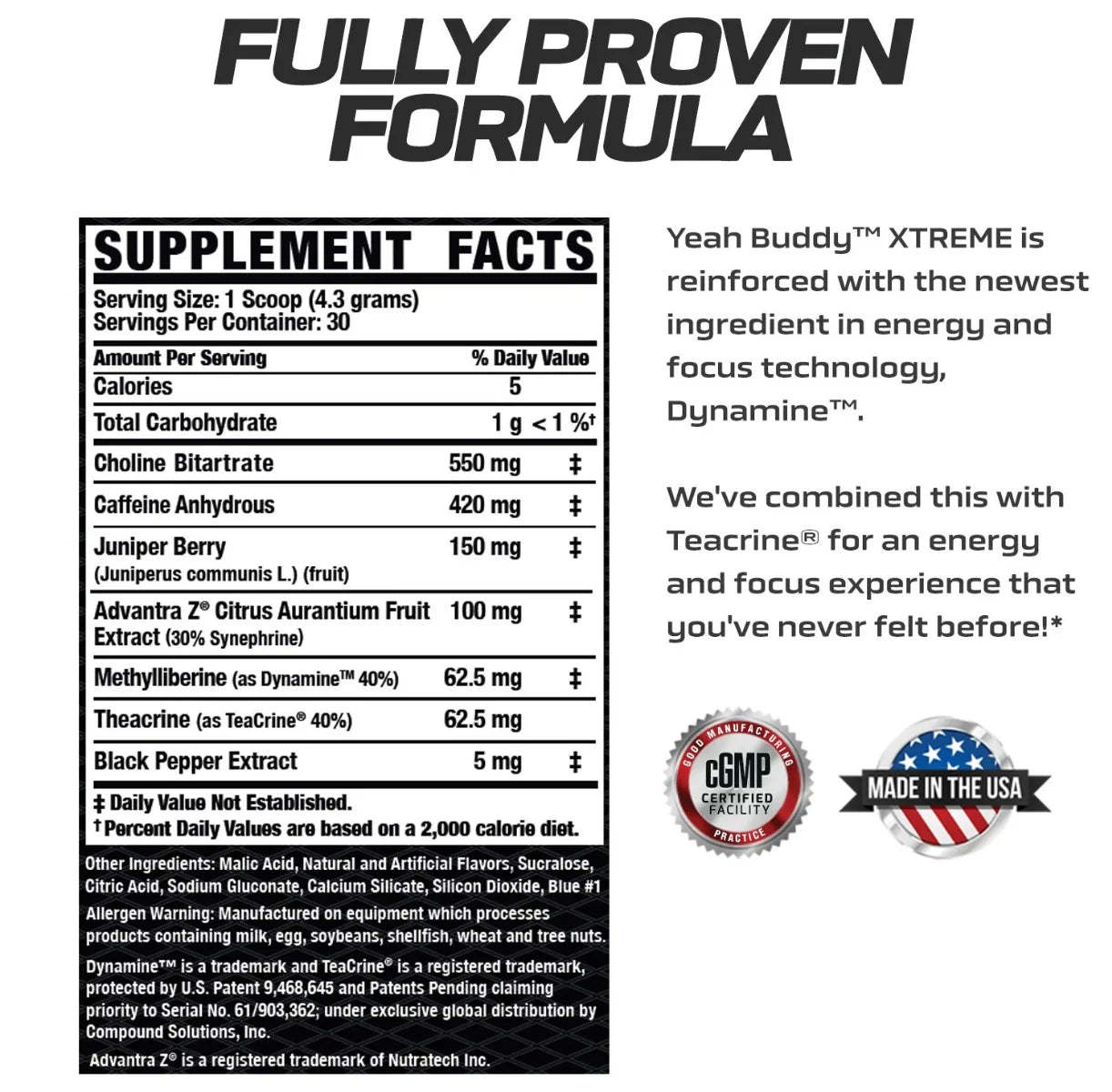 Nutritional Information Image