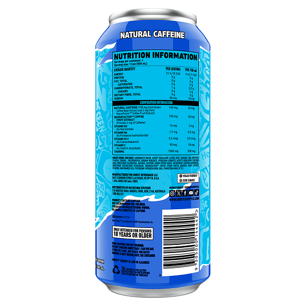 Nutritional Information Image
